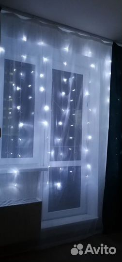 Гирлянда штора 3х2 