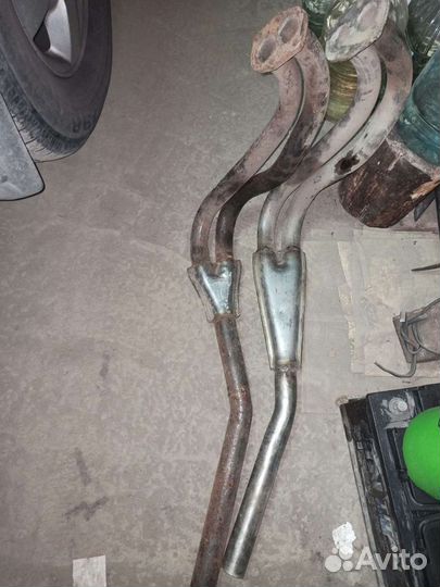 Приёмная труба глушителя на классику