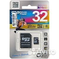 Карта MicroSD Silicon Power Elite на 32GB