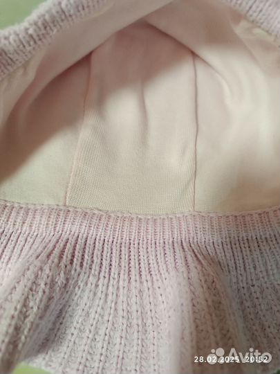 Шапка шлем для новорожденных