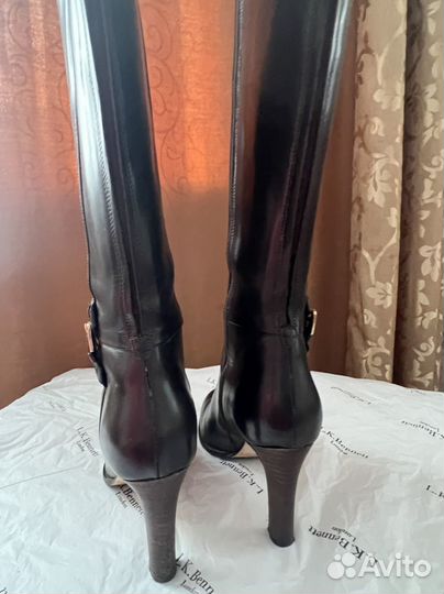 Женские сапоги натуральная кожа демисезонные 37р