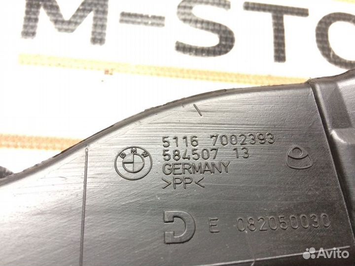 Воздуховод печки задний левый Bmw 7-Series E65