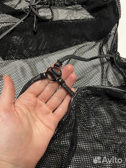 Эротическое платье в сетку XL