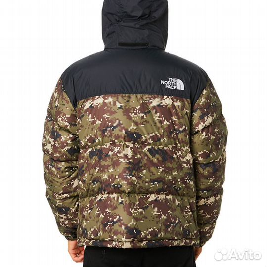 THE north face 1996 Collection Down Jacket Unisex Green Camouflage (L)(88)