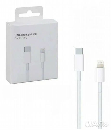 Наушники earpods, зарядка lightning