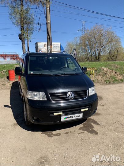 Volkswagen Multivan 2.5 AT, 2007, 350 000 км