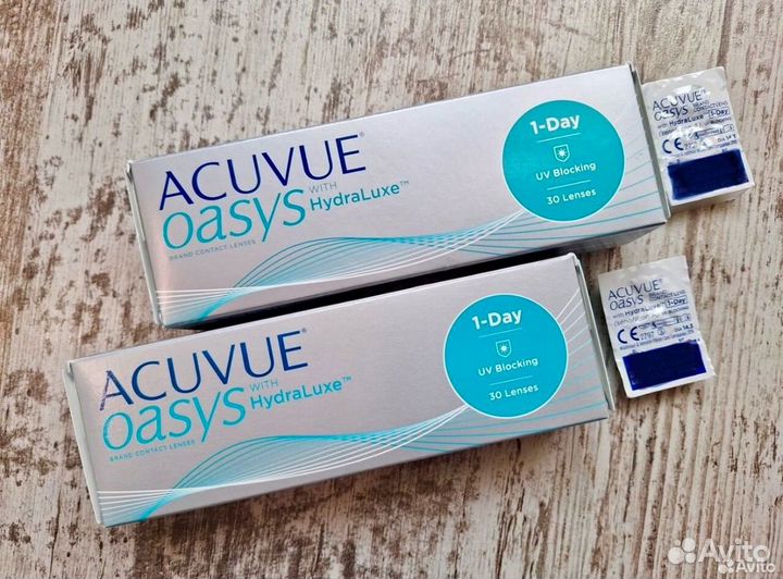 Линзы контактные acuvue oasys 1 day
