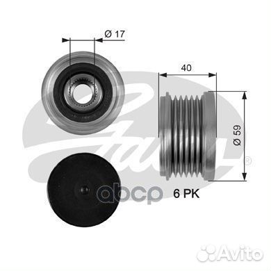 1 Муфта свободного хода fiat ducato/peugeot boxer