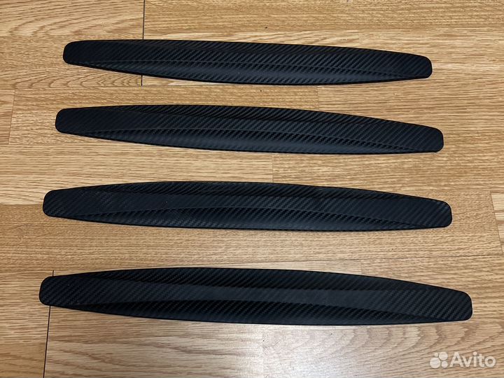 Накладки бамперов карбон