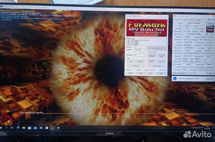 Видеокарта RX 580