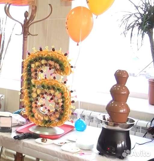 Шоколадный фонтан в аренду