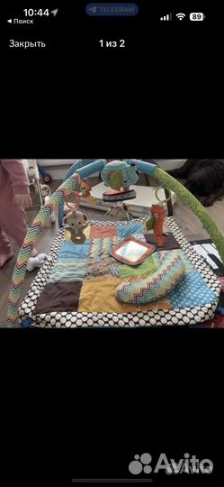 Развивающий коврик