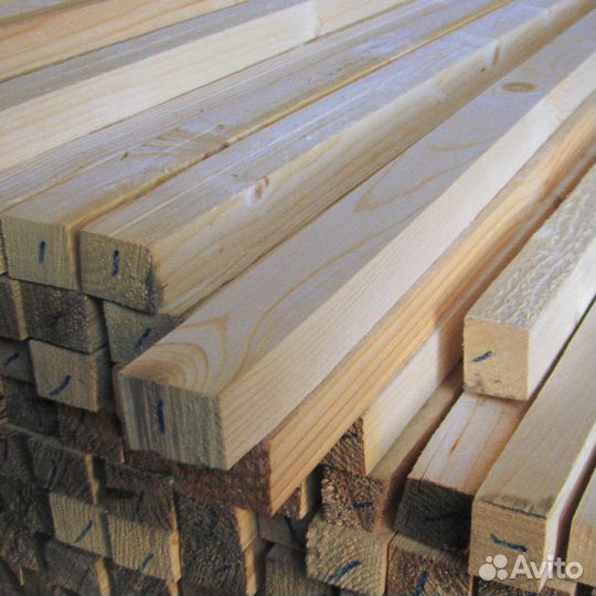 Строганный брус 90х90х6000мм, гост, опт