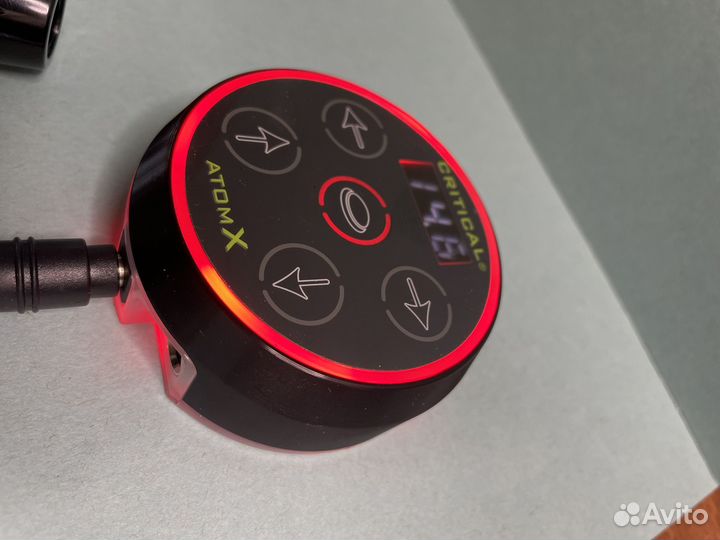 Блок питания для тату машин Critical Atom X Black
