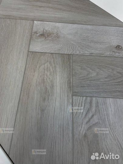 Кварцвиниловый ламинат елочка