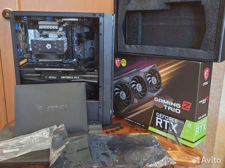 Видеокарта MSI RTX 3060 TI Gaming Z Trio