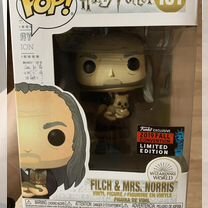 Funko Pop Harry potter Filch Mrs.Norris 101