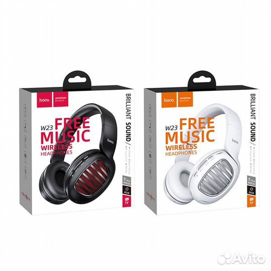 Наушники полноразмерные hoco W23, Brilliant sound