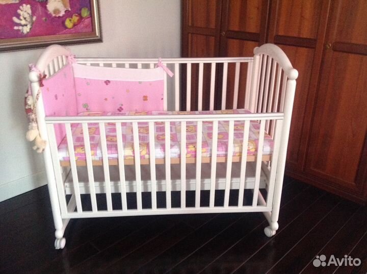 Детская итальянская кроватка pali