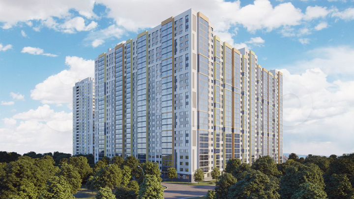 2-к. квартира, 47,2 м², 16/24 эт.