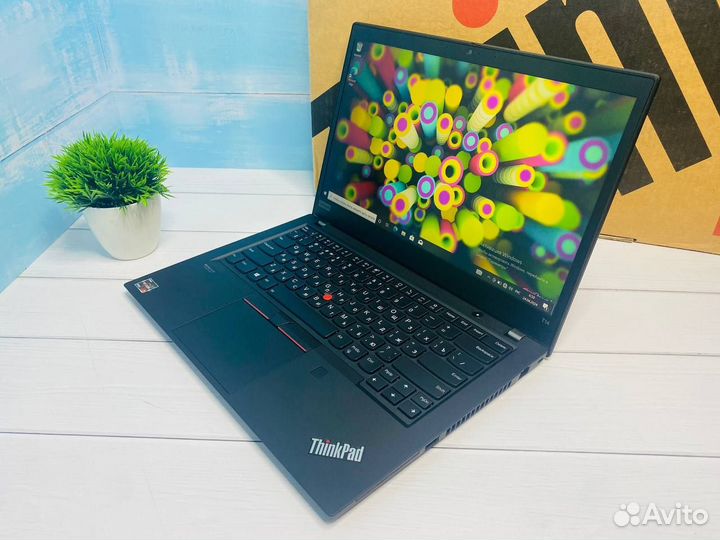 Крутой Lenovo Thinkpad T14 Gen 2 Ryzen-7 PRO 5850U