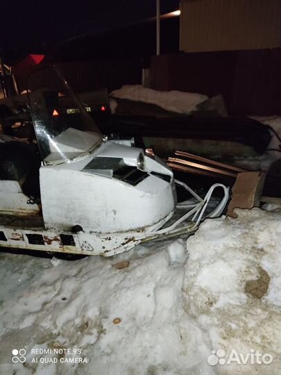 Снегоход-Буран короткий