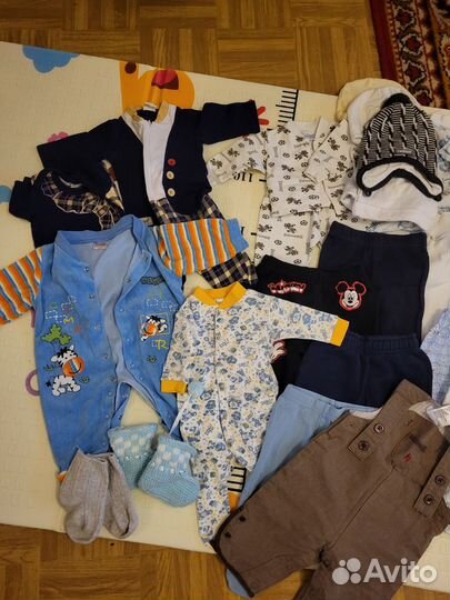 Пакет вещей для мальчика 0-6мес
