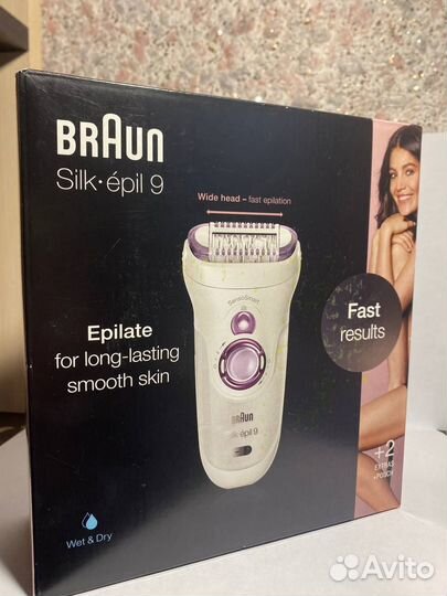 Эпилятор braun silk epil 9 новый