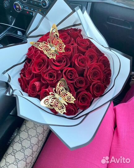 Букеты Красных Роз на Подарок. Доставка Цветов