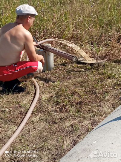 Чистка колодцев, прогрев труб