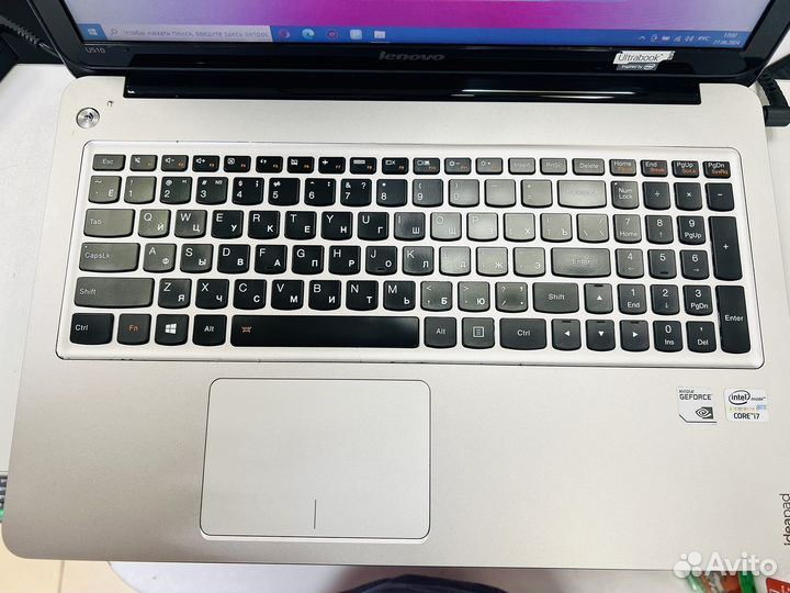 Ноутбук Lenovo ideaPad U510