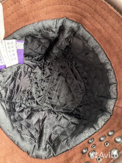 Шляпа панама замшевая Мехико