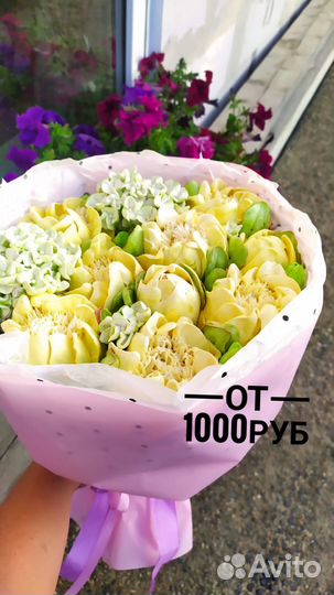 Букеты из зефира