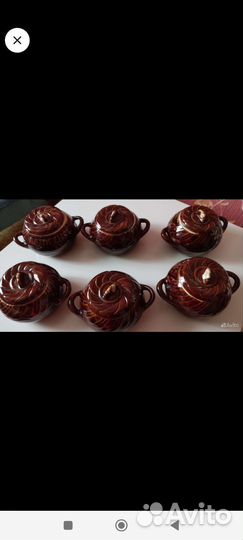 Горшочки глиняные для запекания
