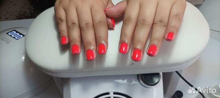 Наращивание ногтей на дому
