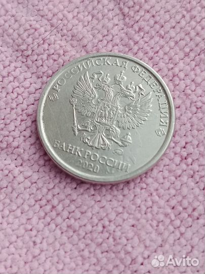 2 рубля заводской брак двойной орёл