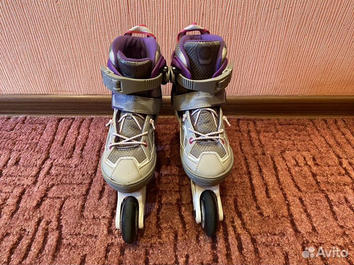 Роликовые коньки раздвижные Oxelo Fit 3. Р-р 29-32