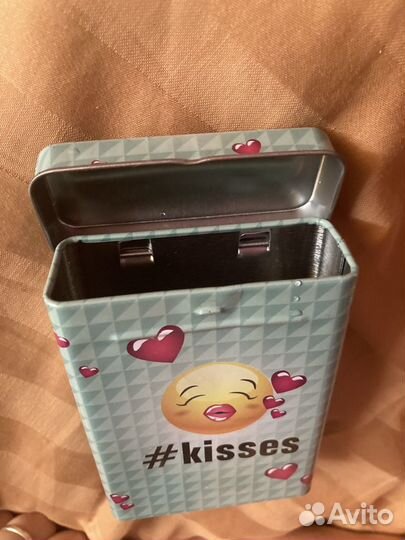 Коробка для сигарет металлическая