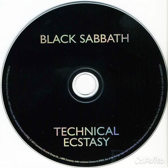 Винил Black Sabbath – Technical Ecstasy (LP+CD)