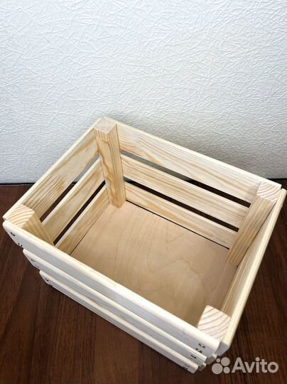 Деревянный ящик для хранения 20*15*15см