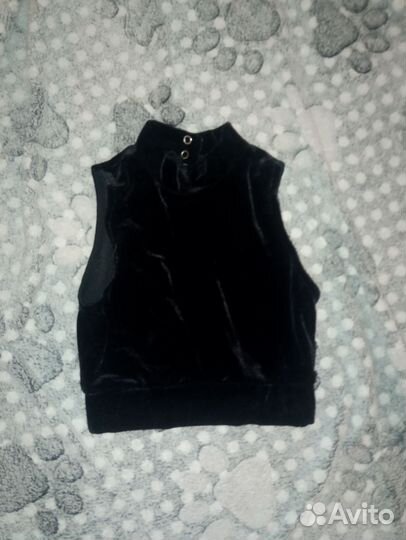 Бархатный топ