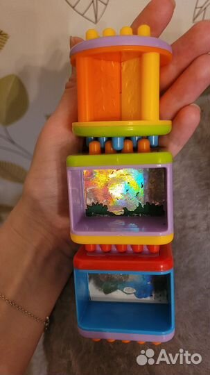 Строительные кубики fisher price