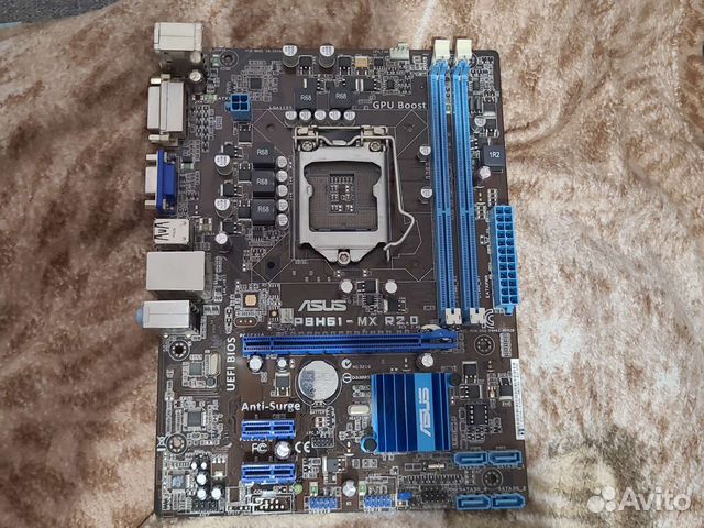 Материнская плата asus P8H61 MX R2.0 купить в Саратове | Электроника ...