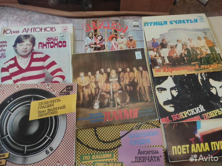 Виниловые грампластинки СССР