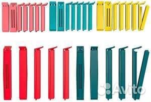 Зажимы для пакетов IKEA, новые