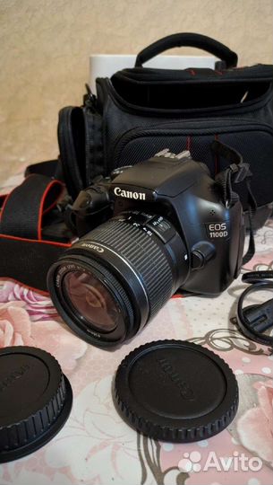 Зеркальный фотоаппарат canon eos 1100d