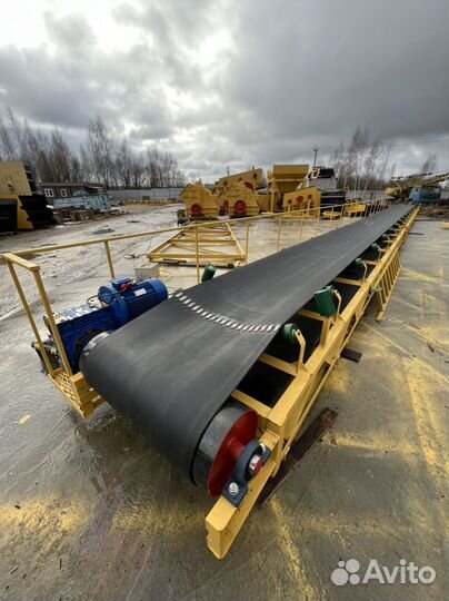 Ленточный конвейер желобчатый кл-650/15м