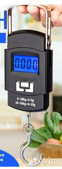Весы безмен до 50кг электронные