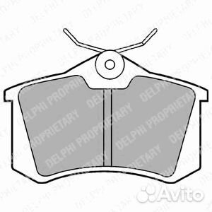 LP565 Колодки тормозные дисковые перед