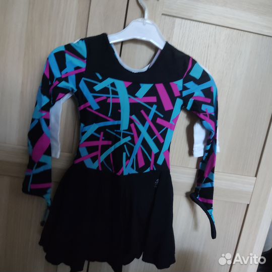 Купальник с юбкой для танцев 122 128